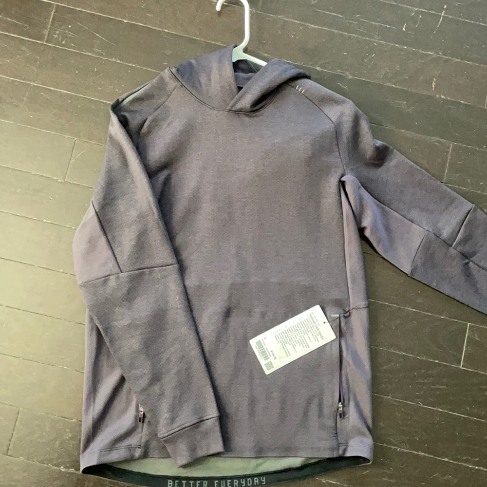 NWT Lululemon Textured Tech Hoodie Men’s S